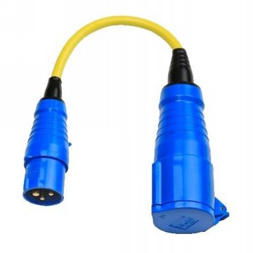 Adaptateur CEE 16 A / 250 V vers 32 A CEE Ratio 30 cm 