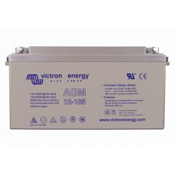 Batterie à décharge lente AGM Victron Energy 12 V 165 Ah – Semi-traction AGM