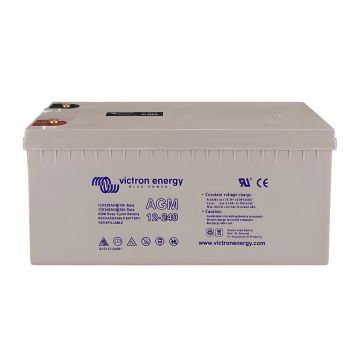 Batterie à décharge lente AGM Victron Energy 12 V 240 Ah – Semi-traction AGM