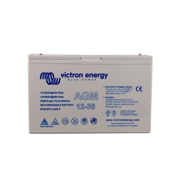 Batterie à décharge lente AGM Victron Energy 12 V 38 Ah – Semi-traction AGM