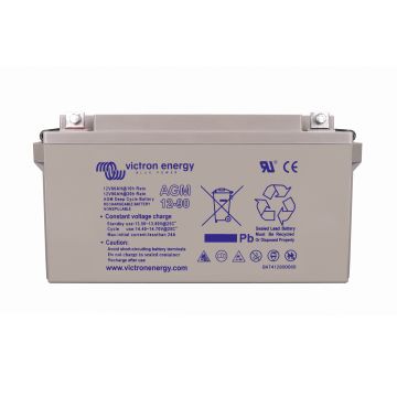 Batterie à décharge lente AGM Victron Energy 12 V 90 Ah – Semi-traction AGM