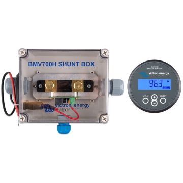 Contrôleur de batterie Victron Energy BMV-700H 60-385 VDC, shunt 500 A 
