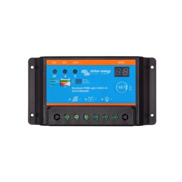 Régulateur de charge solaire Victron BlueSolar PWM-Light 12/24 V 5 A 