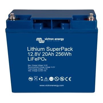Batterie lithium LiFePO4 Victron Energy SuperPack 12,8 V 20 Ah – Lithium LiFePO4