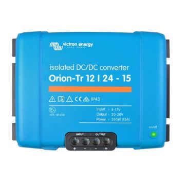 Convertisseur DC-DC isolé Victron Energy Orion-Tr 12/24 15 A 360 W 