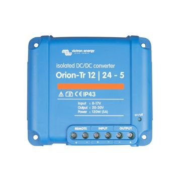 Convertisseur DC-DC isolé Victron Energy Orion-Tr 12/24-5 A 120 W 