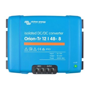 Convertisseur DC-DC isolé Victron Energy Orion-Tr 12/48-8A 380 W 