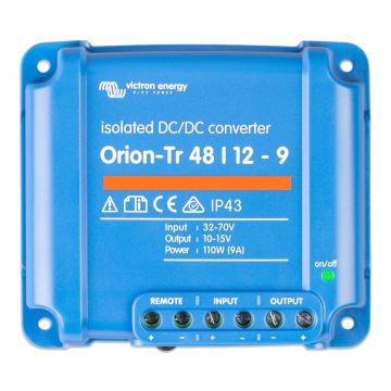 Convertisseur DC-DC isolé Victron Energy Orion-Tr 48/12-9A 110 W 