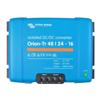 Convertisseur DC-DC Victron Energy Orion-Tr 48/24-16A isolé 380 W 