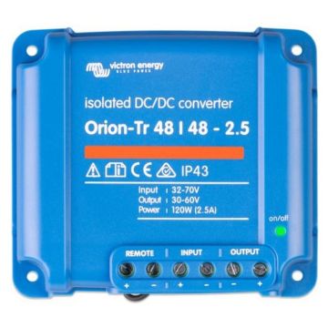 Convertisseur DC-DC Victron Energy Orion-Tr 48/48-2,5 A 120 W isolé 