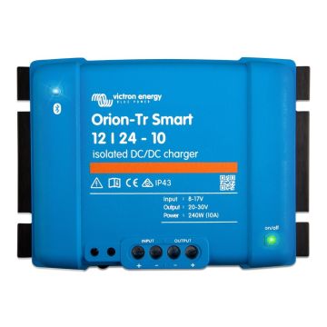 Chargeur DC-DC Victron Orion-Tr Smart 12/24-10 A 240 W isolé 