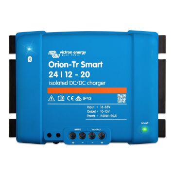 Chargeur DC-DC Victron Energy Orion-Tr Smart 24/12-20 A 240 W isolé 