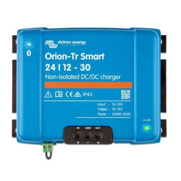 Chargeur DC-DC Victron Orion-Tr Smart 24/12-30 A 360 W non isolé 