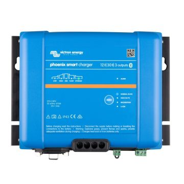 Chargeur de batterie Victron Phoenix Smart IP43 12 V 30 A 3 sorties 