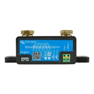 Contrôleur de batterie Victron Energy SmartShunt 500 A / 50 mV 