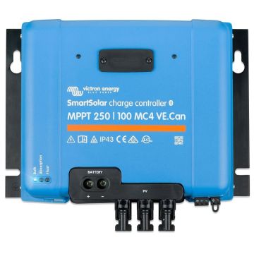 Régulateur de charge solaire MPPT Victron SmartSolar 250/100-MC4 VE.Can 