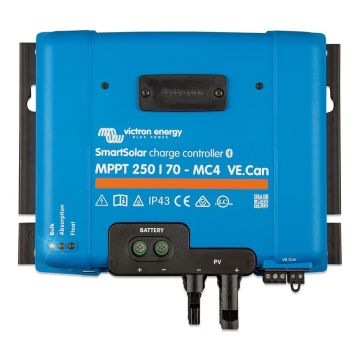 Régulateur de charge solaire MPPT Victron SmartSolar 250/70-MC4 VE.Can 70 A 