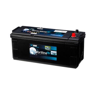 Batterie de démarrage VMF Sportline VMF120M 12 V 120 Ah 800 A – Plomb-acide (sans entretien)