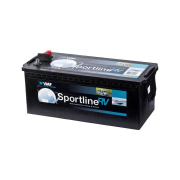 Batterie de démarrage VMF Sportline VMF180M 12 V 180 Ah 1000 A – Plomb-acide (sans entretien)