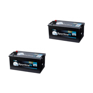 Batterie bateau et camping-car VMF Sportline VMF230M2 12 V 460 Ah 1150 A – Plomb-acide (sans entretien)
