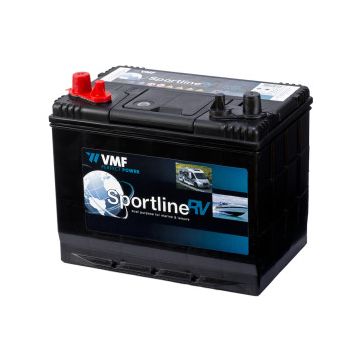 Batterie de démarrage VMF Sportline VMF24M 12 V 73 Ah 400 A – Plomb-acide (sans entretien)