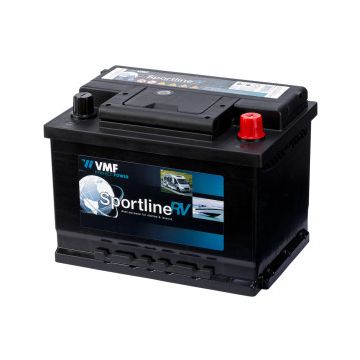 Batterie de démarrage VMF Sportline VMF60M 12 V 60 Ah 480 A – Plomb-acide (sans entretien)
