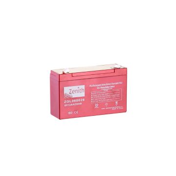 Batterie AGM VRLA Zenith ZGL060026 6 V 12 Ah – AGM