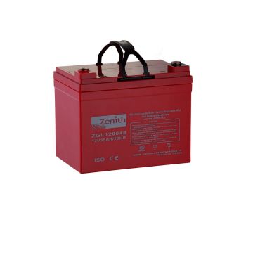 Batterie à décharge lente AGM Zenith ZGL120048 12 V 35 Ah – AGM