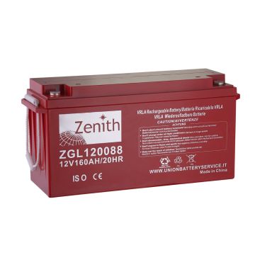 Batterie à décharge lente AGM Zenith ZGL120088 12 V 160 Ah – AGM
