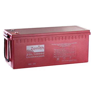 Batterie à décharge lente AGM Zenith ZGL120092 12 V 200 Ah – AGM