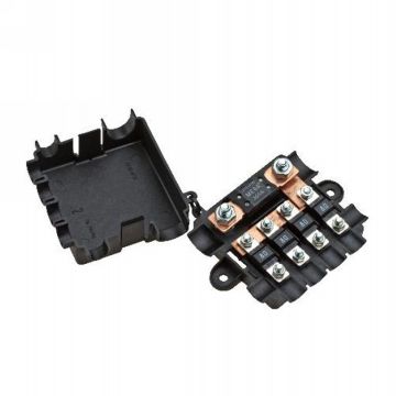 Porte-fusibles distributeur 1 entrée MEGA / 4 sorties MIDI 