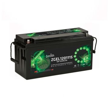 Batterie à décharge lente GEL Zenith ZGEL1201115 12 V 150 Ah – GEL