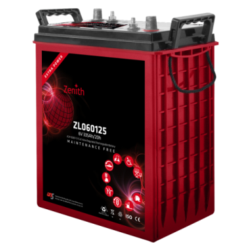Batterie à décharge lente AGM Zenith ZL060125 6 V 335 Ah – AGM
