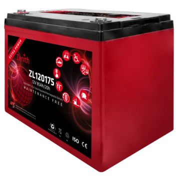 Batterie à décharge lente AGM Zenith ZL120175 12 V 85 Ah – AGM