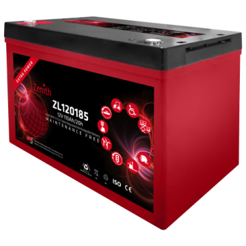 Batterie à décharge lente AGM Zenith ZL120185 12 V 105 Ah – AGM